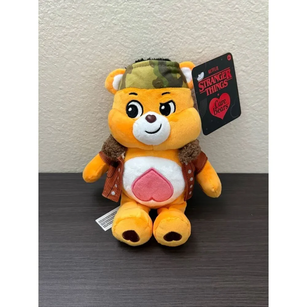 Netflix Care Bears x Stranger Things Tenderheart Bear As Lucas Plush - Picture 1 of 6